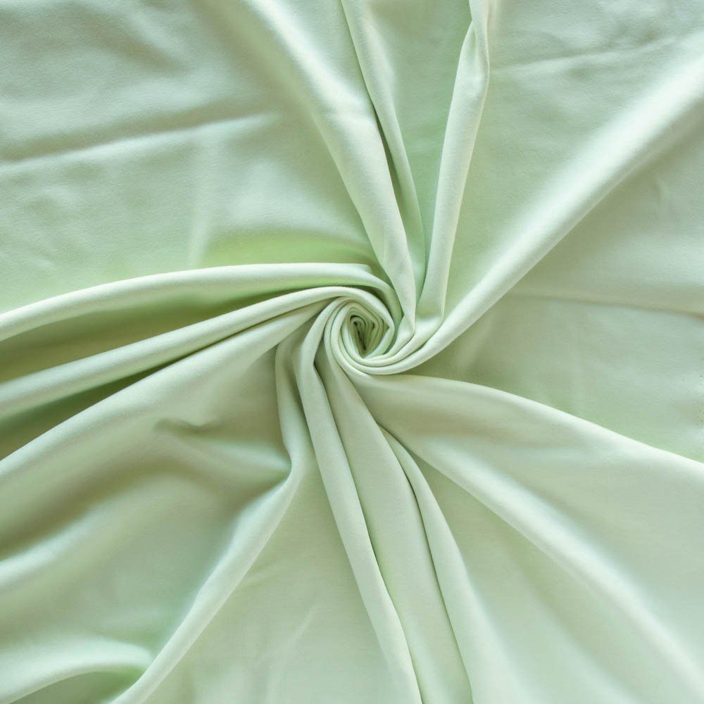 Organic Cotton Solid Interlock Knit - Lime Time