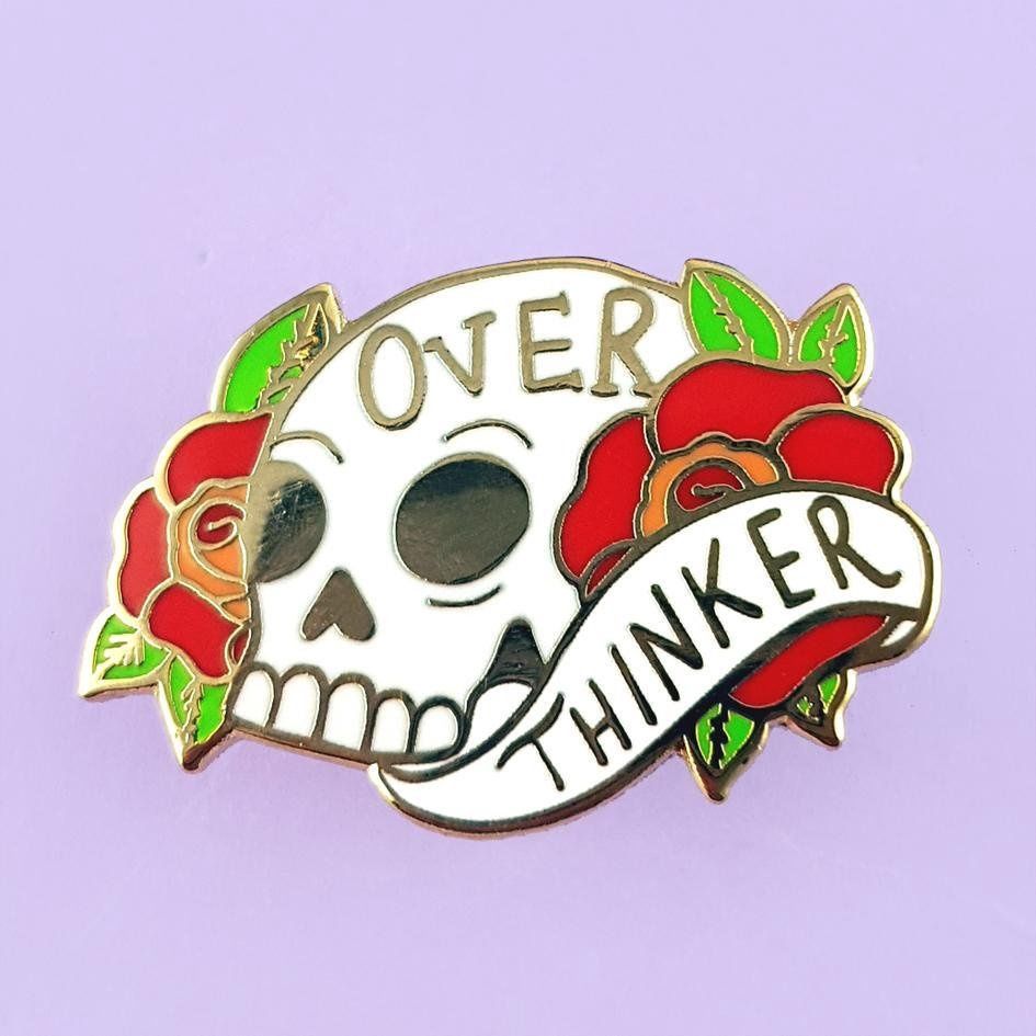 Overthinker Lapel Pin