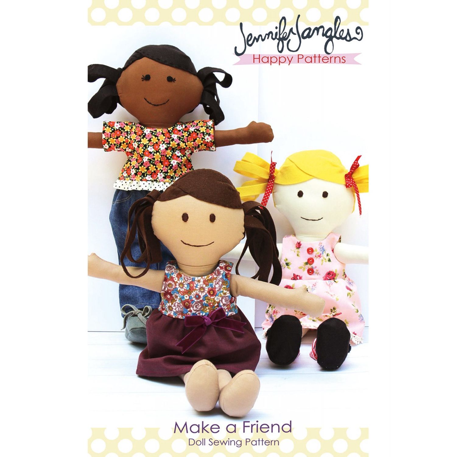 Pattern Make a Friend Doll