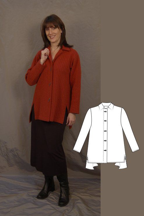 Pattern Swing Shirt - Christine Jonson Patterns