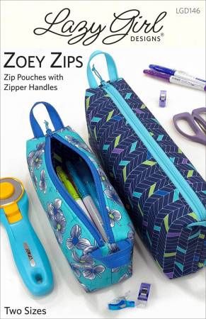 Pattern Zoey Zips Lazy Girl Designs