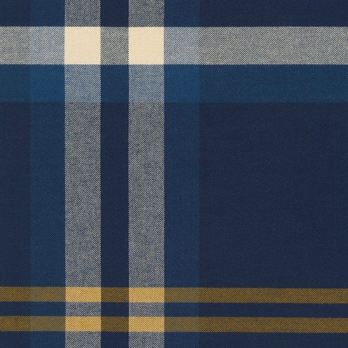 Porto Cotton Flannel - Navy Engineer Check