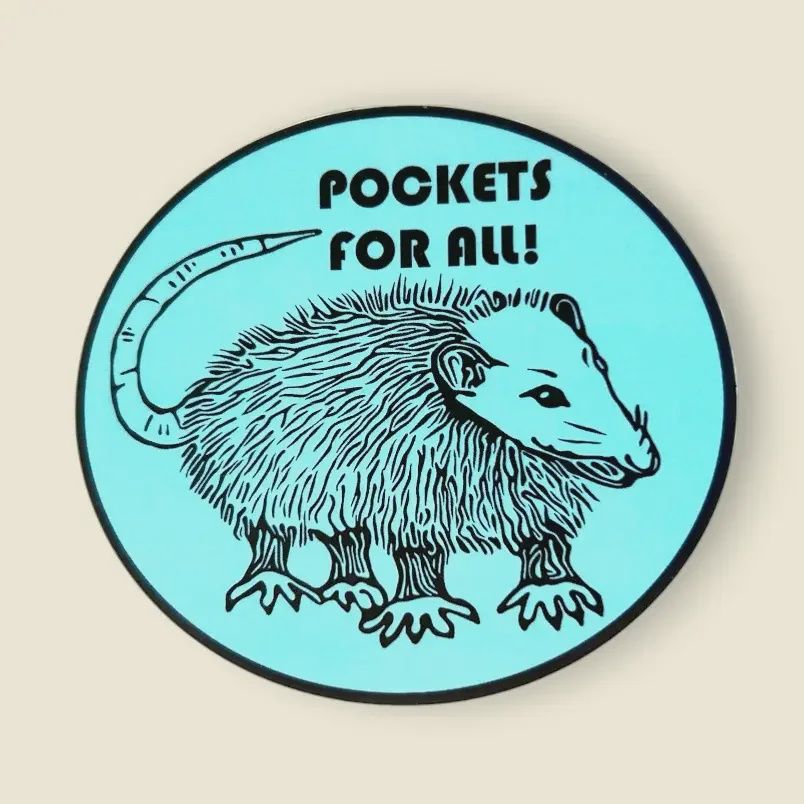 Possum - Pockets For All Sticker