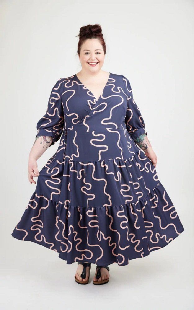 Roseclair Dress - US Sizes 12-32 - Cashmerette Patterns