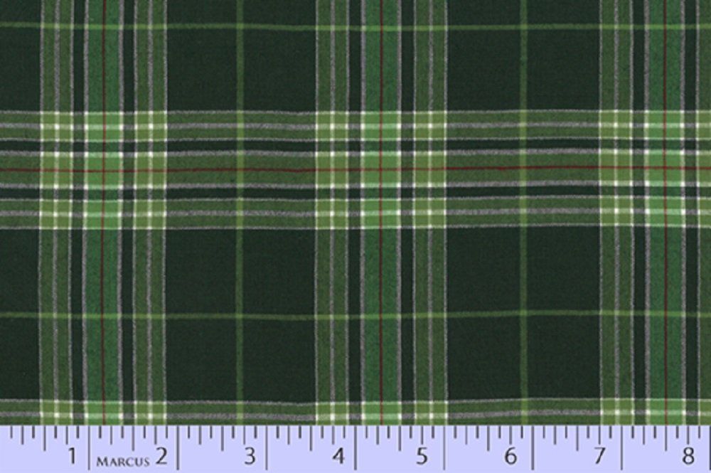 SALE! Classic Plaid Cotton Woven - Greens