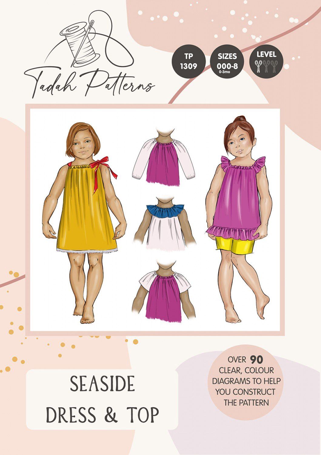 Seaside Dress and Top - Tadah Patterns