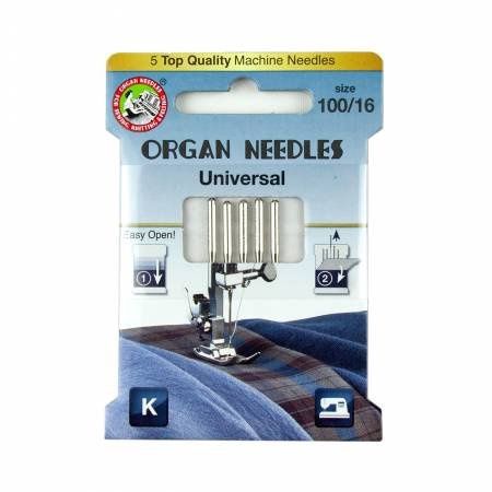 Organ Universal Needles - Size 100/16