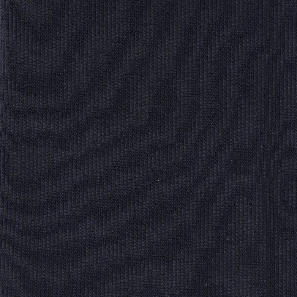 Organic Cotton Ribbed Knit - Dusk Blue