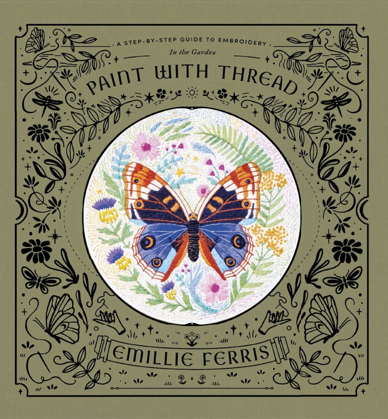 Paint with Thread II: In the Garden Book