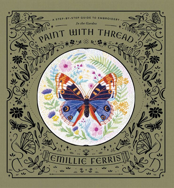 Paint with Thread II: In the Garden Book