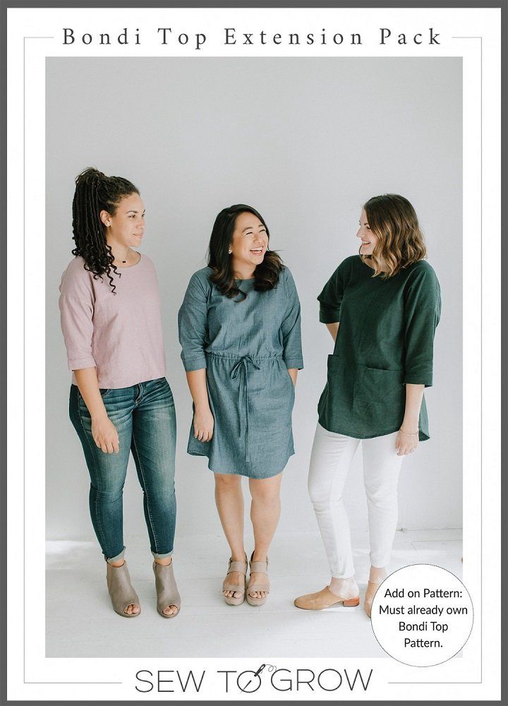 Pattern Bondi Top Expansion Pack - Sew to Grow