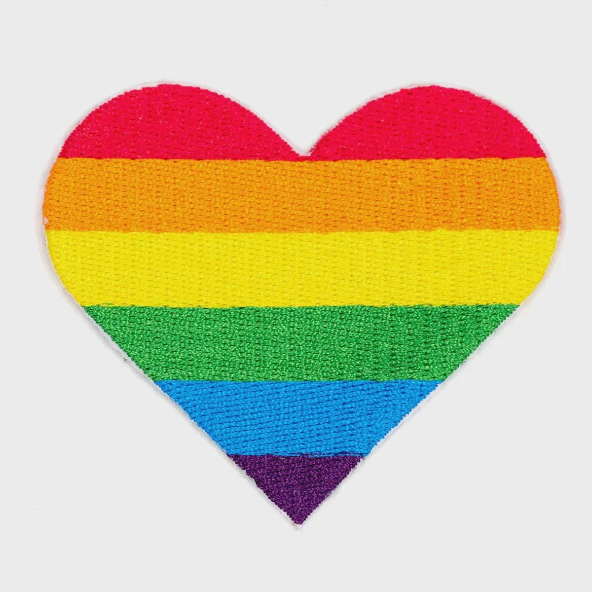 Rainbow Pride Heart Patch These Are Things