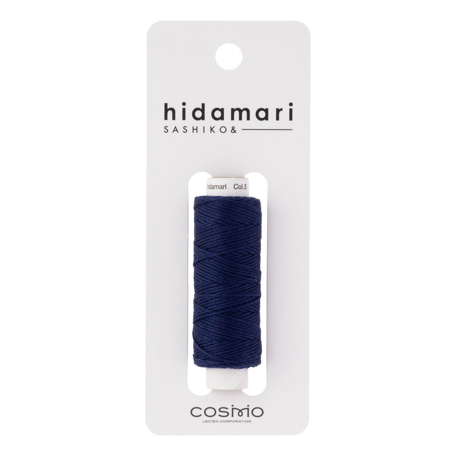 Sashiko Cosmo Hidamari Embroidery Thread - 005 Indigo Blue