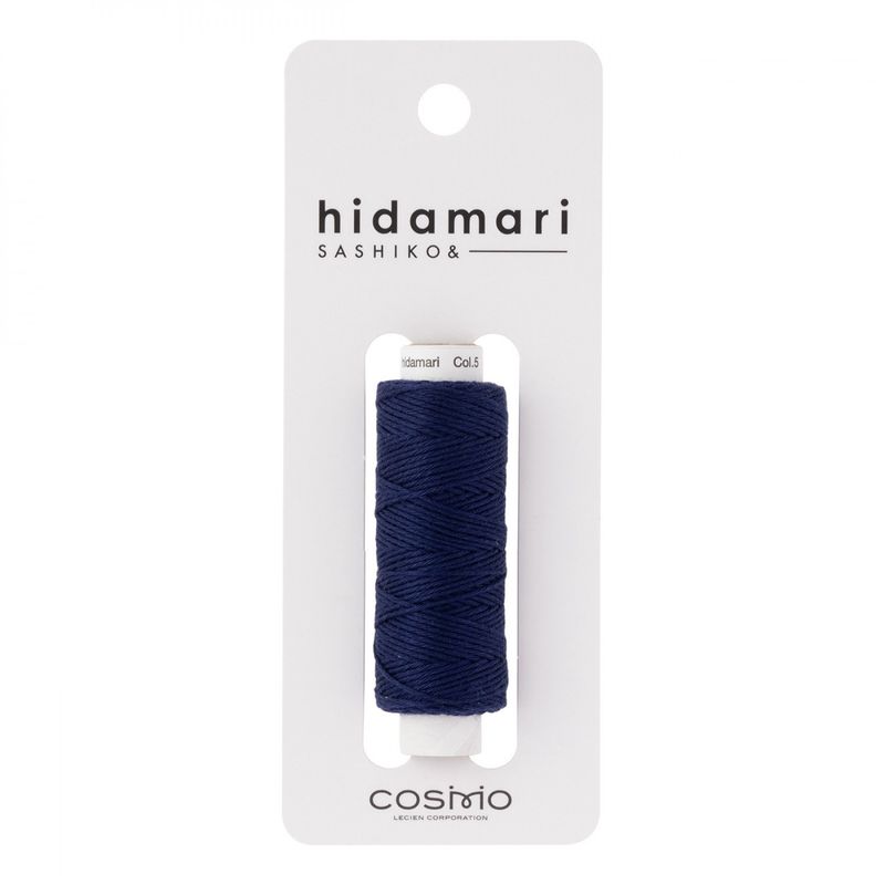 Sashiko Cosmo Hidamari Embroidery Thread - 005 Indigo Blue