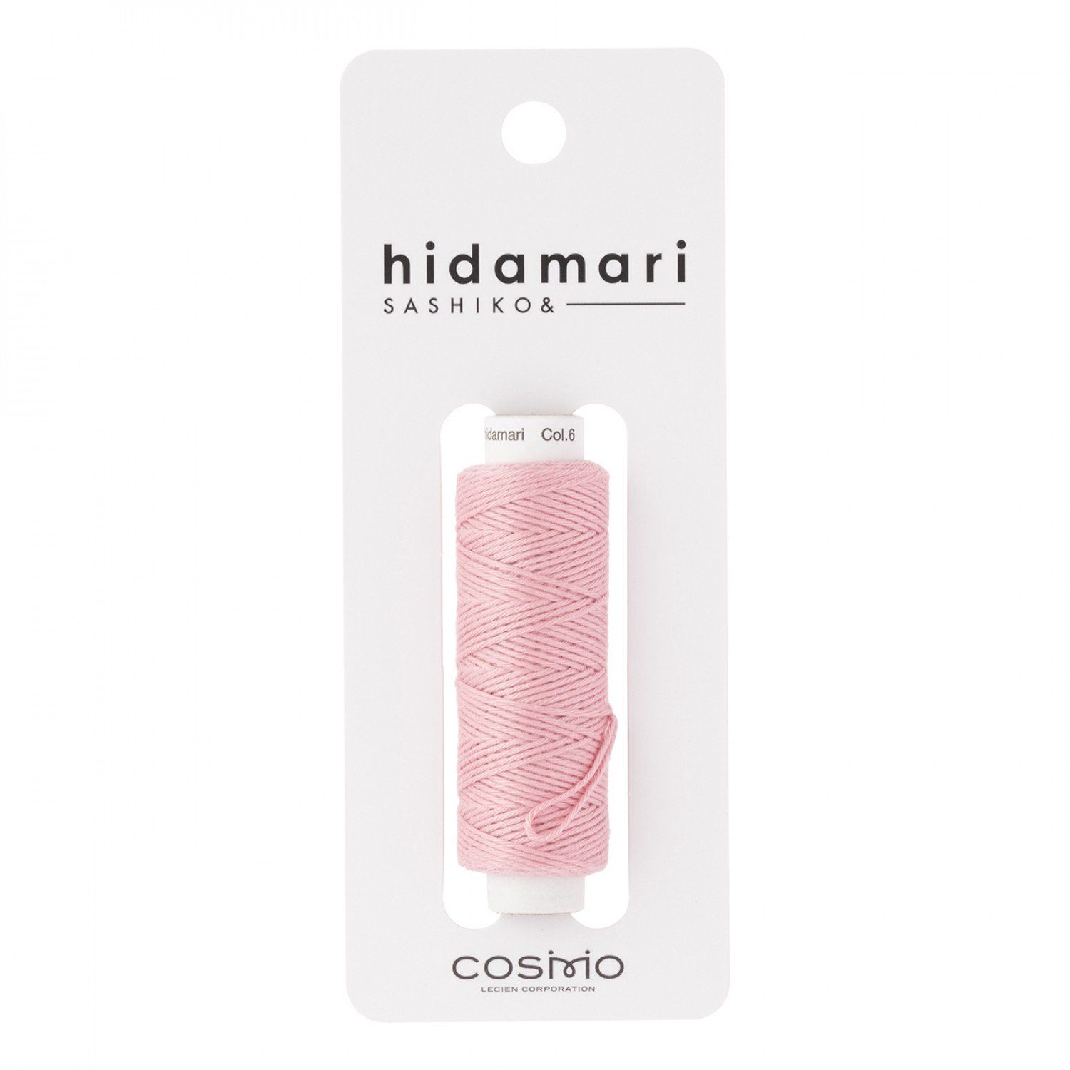 Sashiko Cosmo Hidamari Embroidery Thread - 006 Cherry Blossom