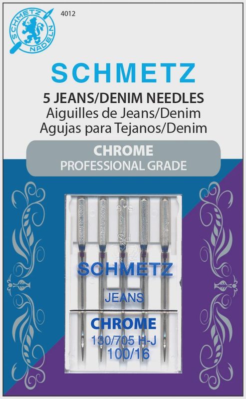 Schmetz Denim/Jeans Machine Needle Size 100/16
