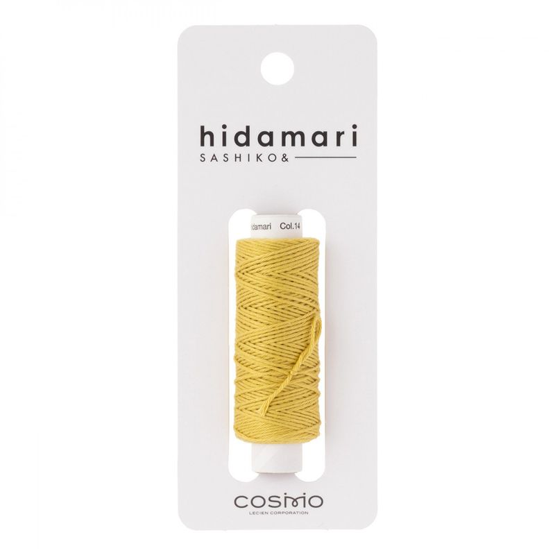 Sashiko Cosmo Hidamari Embroidery Thread - 014 Olive