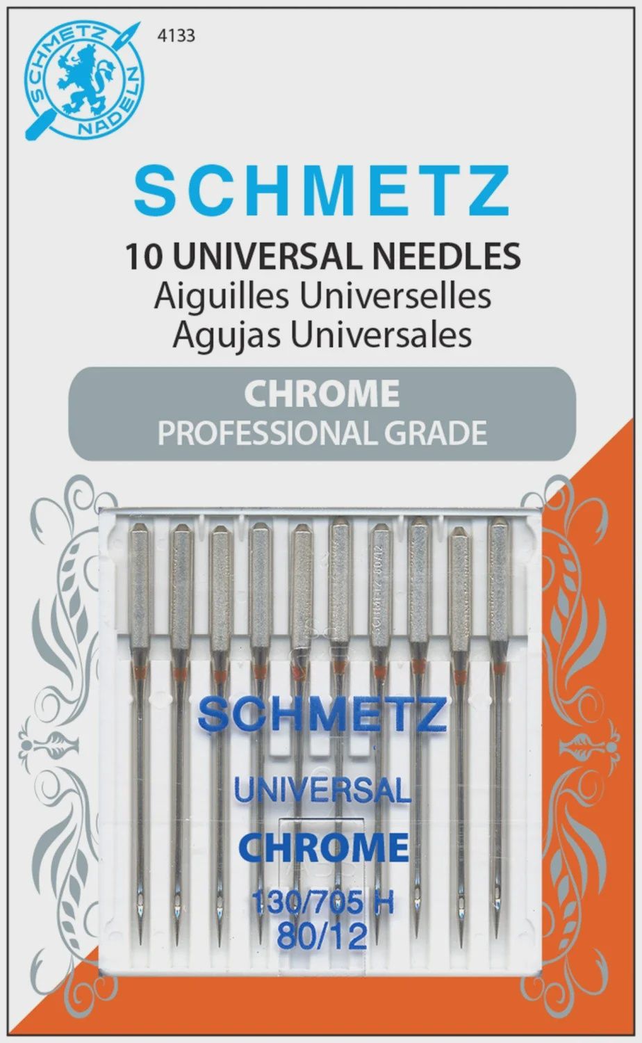 Schmetz Chrome Universal Needles 80/12 10pk