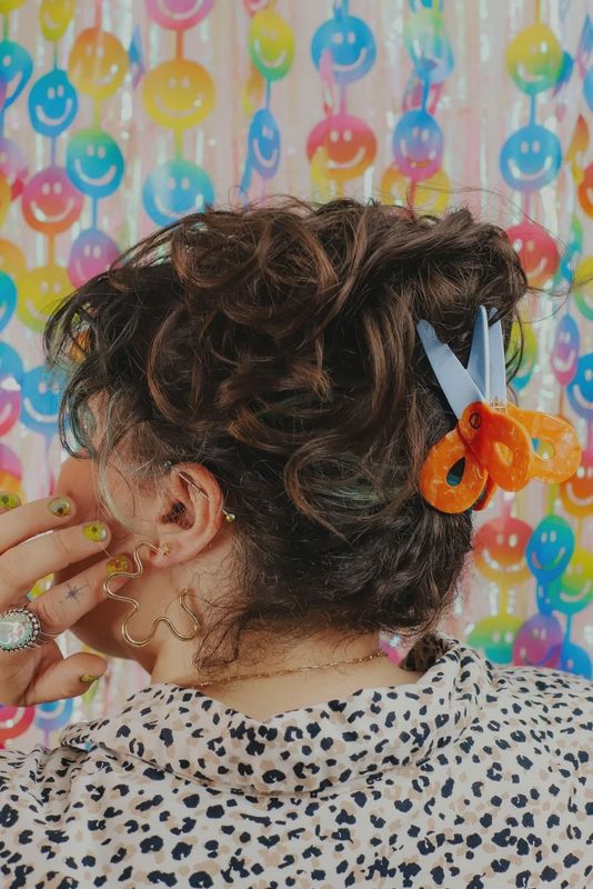 Scissors Hair Claw The Peach Fuzz Co.