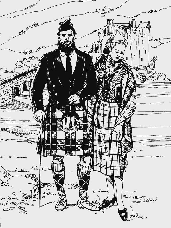 Scottish Kilts Pattern #152 - Folkwear