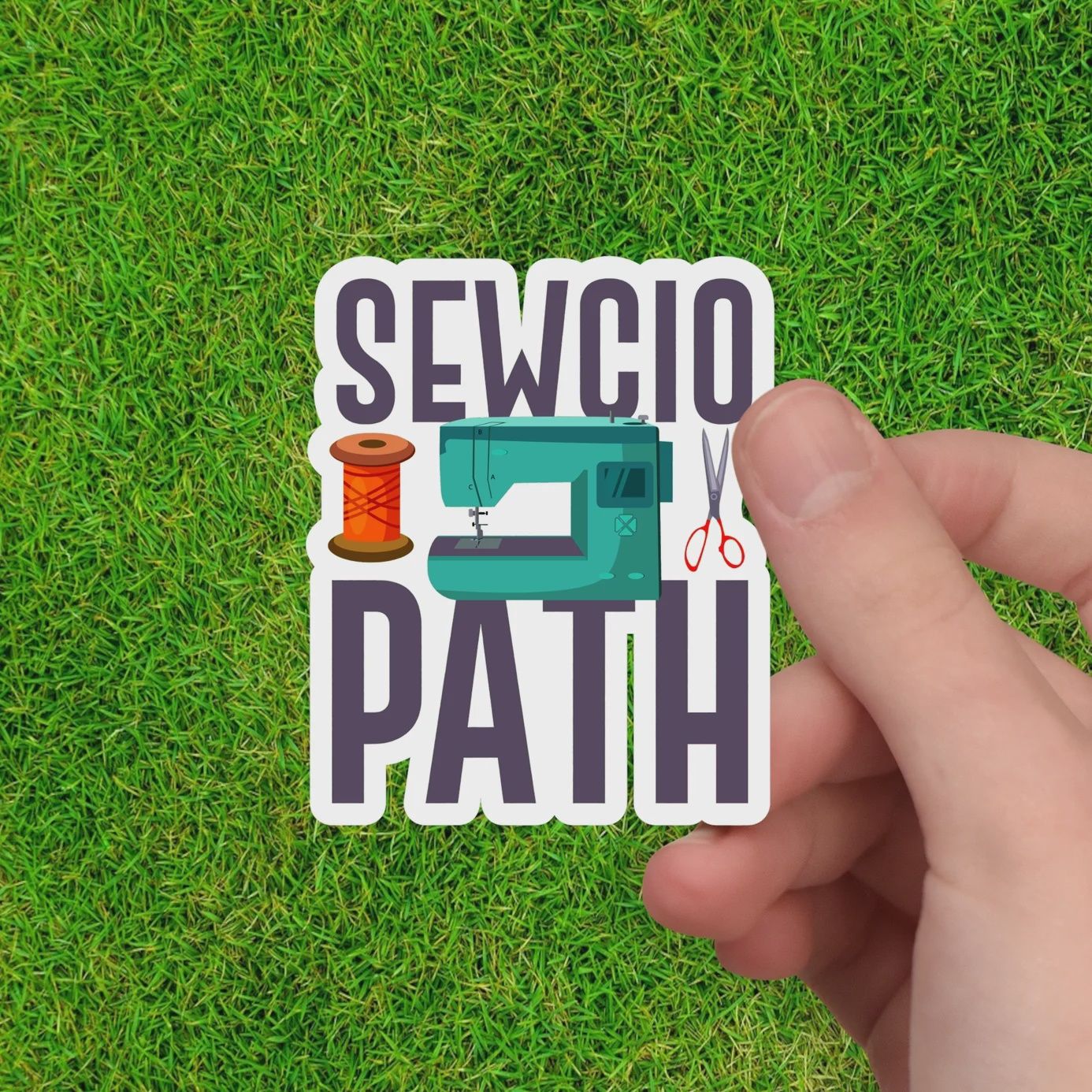 Sewcio Path Sticker
