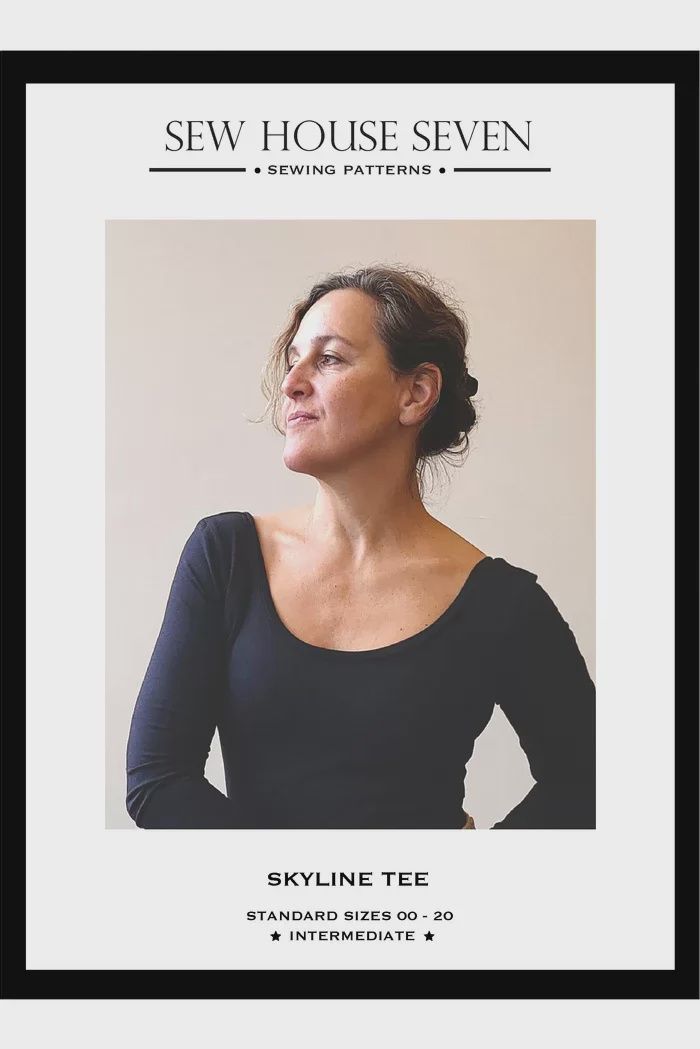 Skyline Tee Sizes 00-20 Sew House Seven