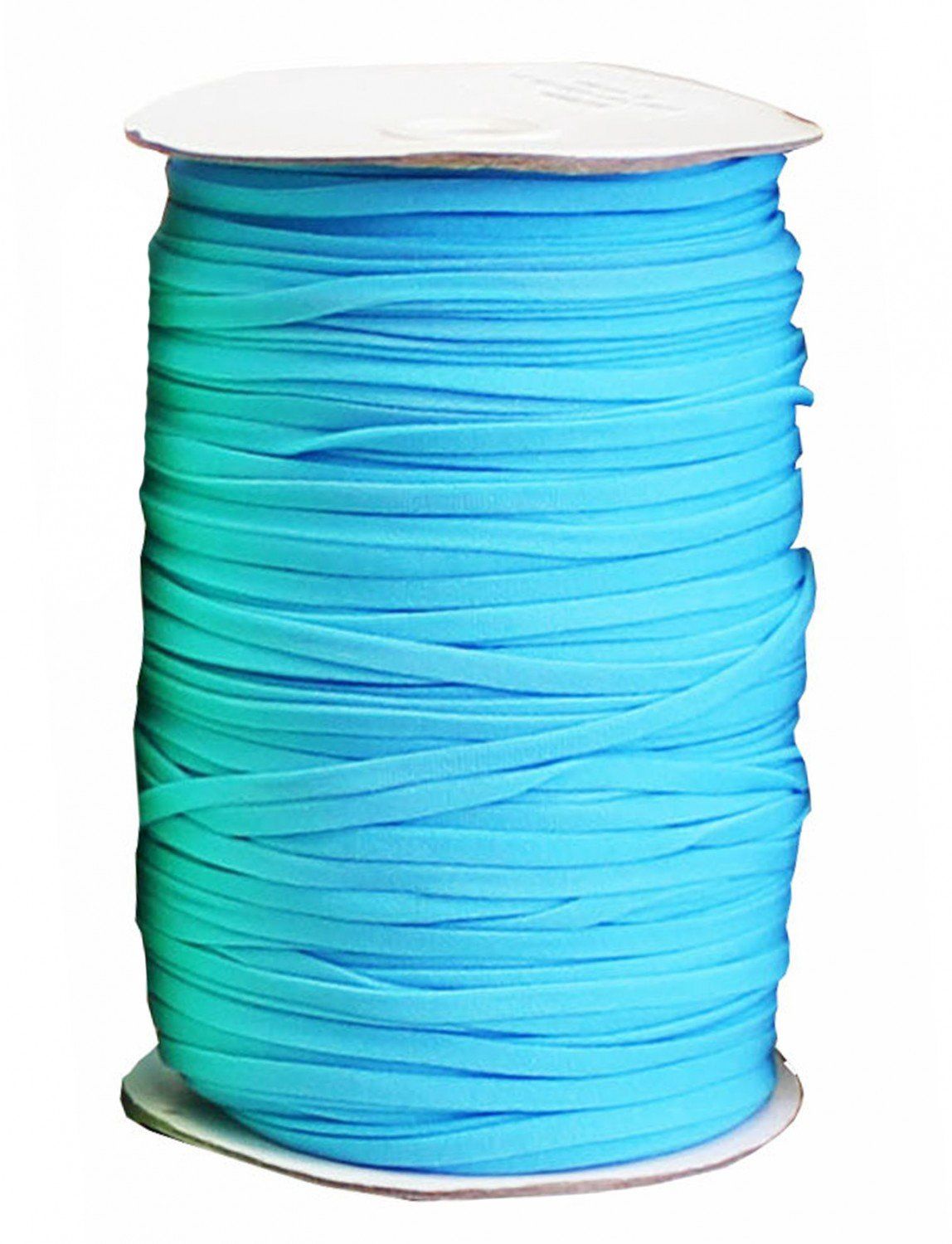Soft Stretch Elastic 1/4 Inch - Turquoise