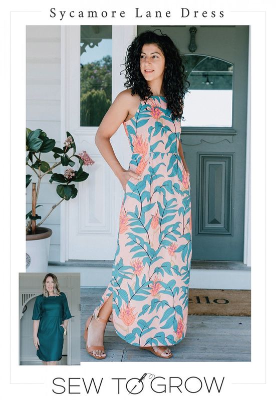Sycamore Lane Dress - Sew To Grow