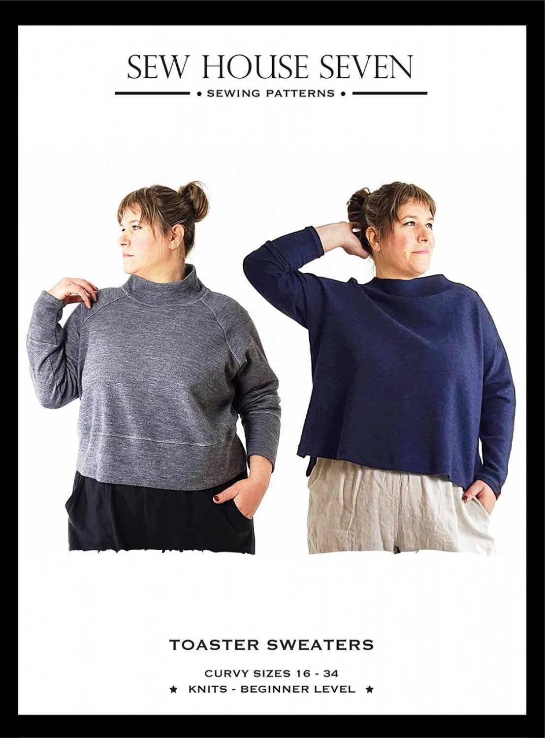 Toaster Sweater - Curvy Fit - Sew House Seven