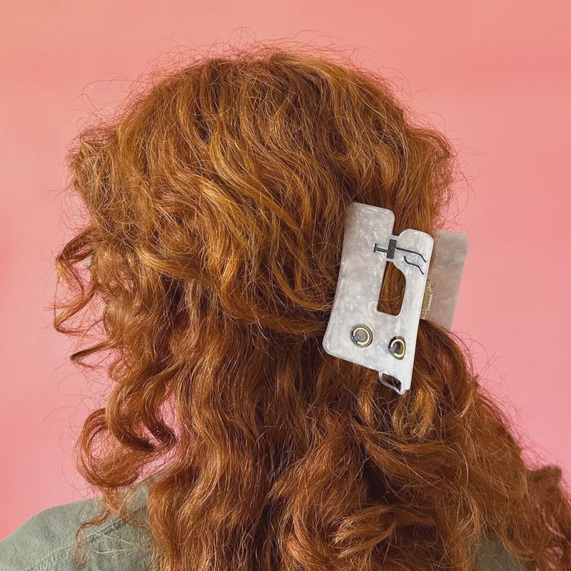 Sewing Machine Hair Clip Sarah Hearts