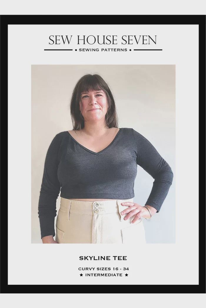Skyline Tee Sizes 16-34  Sew House Seven