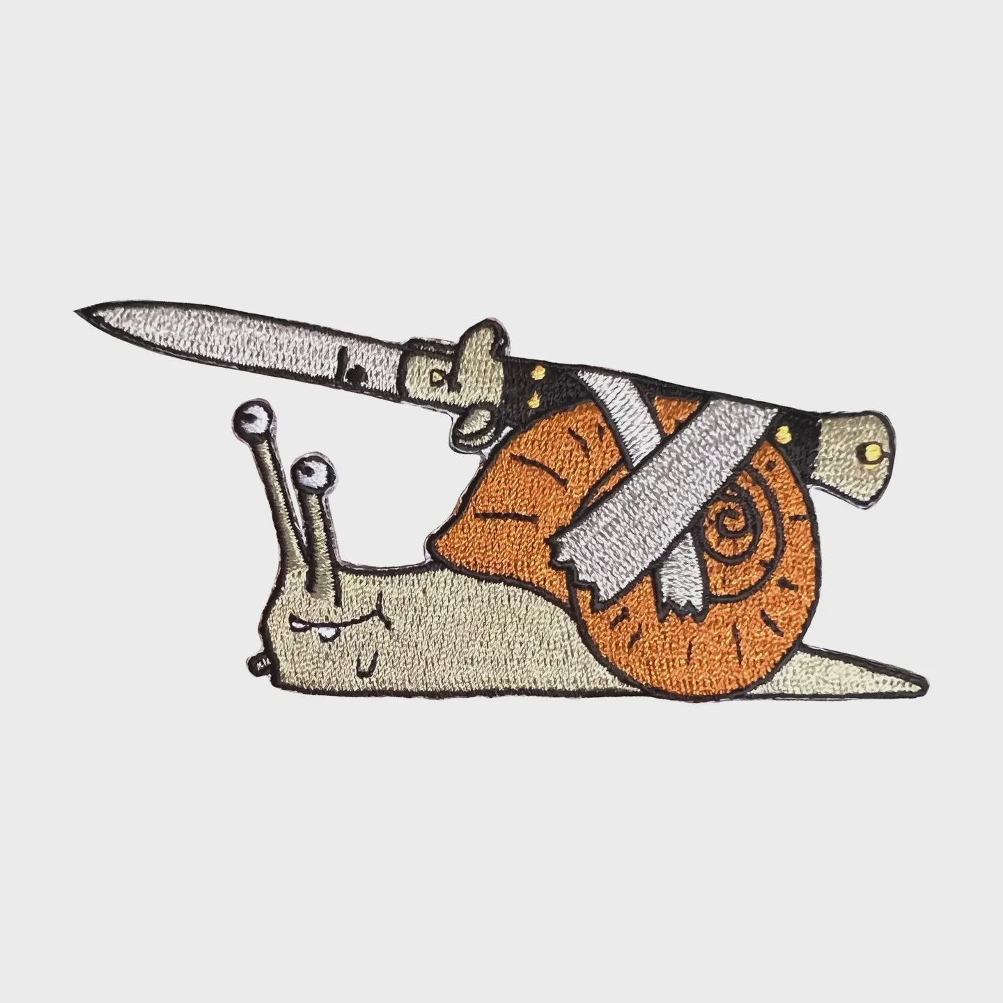 Slow Poke Embroidered Patch Inner Decay