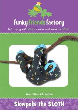 Slowpoke Sloth Toy - Funky Friends Factory