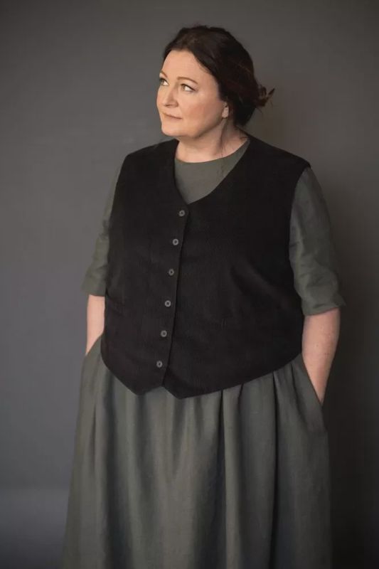 The Miller Vest Pattern Sizes 18-28 - Merchant &amp; Mills