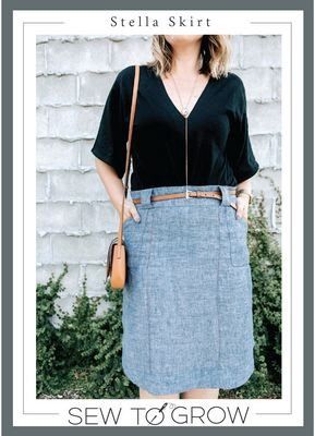 The Stella Skirt - Sew to Grow