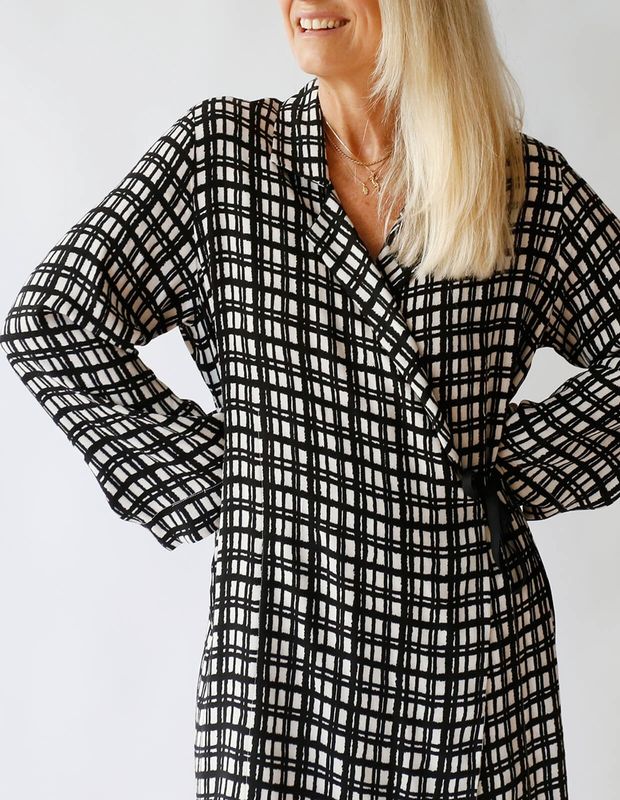 Woven Wrap Dress  PDF Pattern by Maker's Atelier