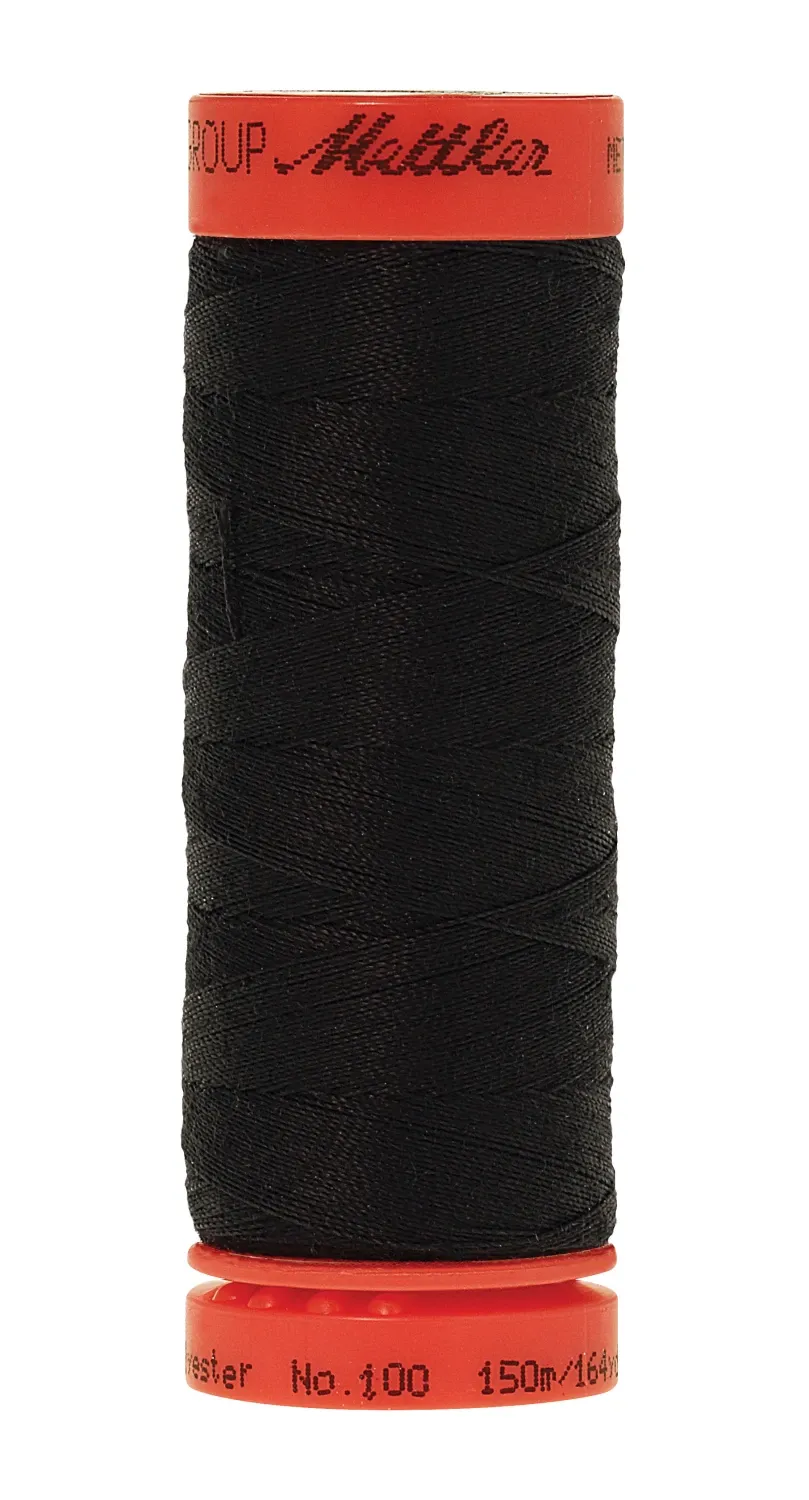Thread Metrosene 164 Yards per Spool (Assorted Colors), Color: Black 4000