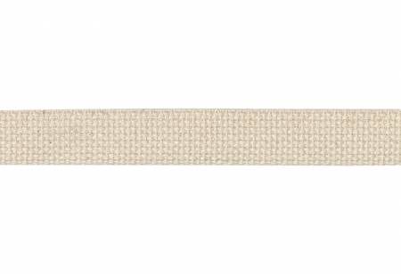 Trim Cotton Webbing 1in Natural by the yard