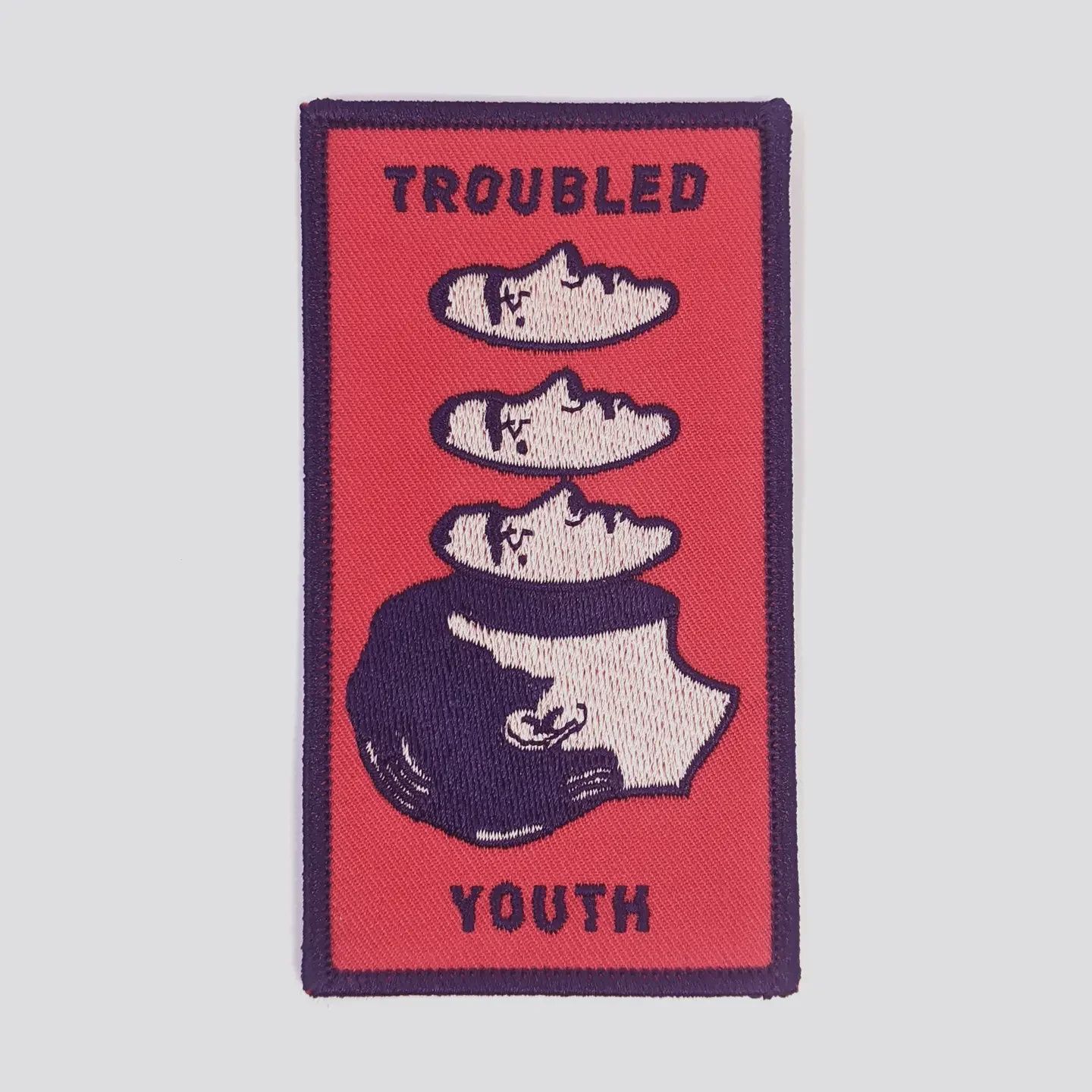 Troubled Youth Embroidered Patch badaboom