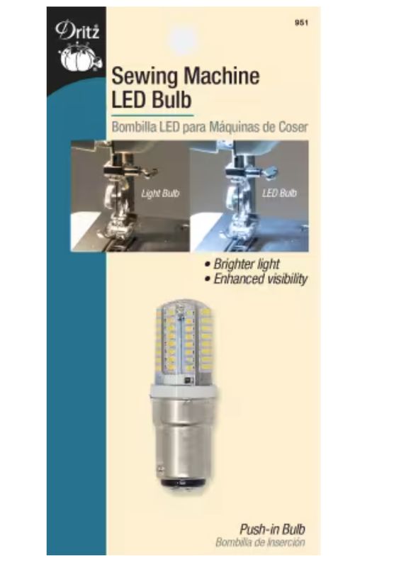 Sewing Machine Light Bulb LED Push In