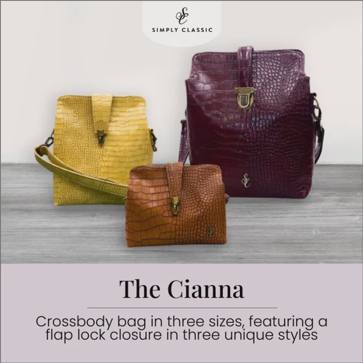 Simply Classic - The Cianna Bag Makers Kit Burgundy Faux Leather