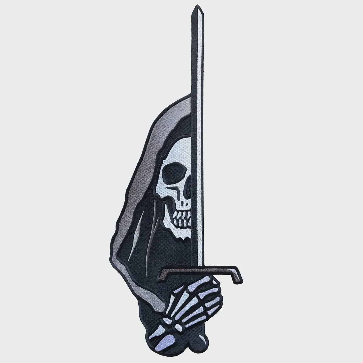 Sword Reaper XL Back Patch Embroidered Patch Inner Decay