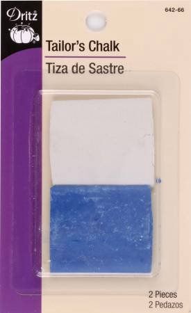 Tailors Chalk Blue and White 2pcs Dritz