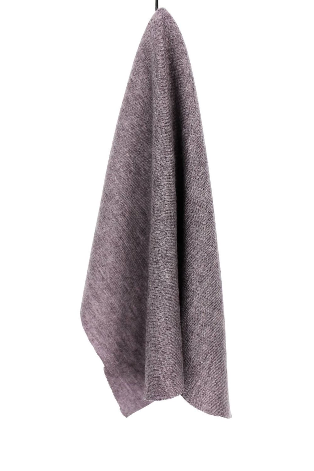 Tencel Lyocell Merino Blend  Doubleknit Jersey - eggplant