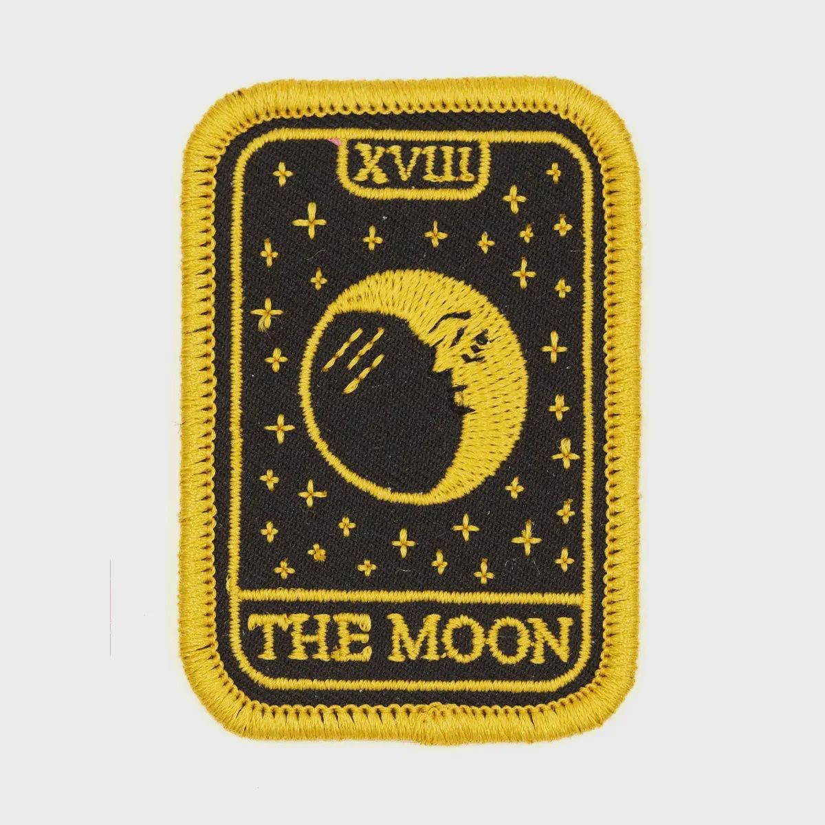 The Moon Tarot Card Embroidered Patch These Are Things