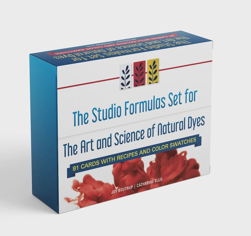 The Studio Formulas Set for The Art and Science of Natural Dye