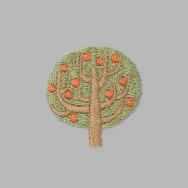 Tree Embroidered Patch Japanese Import