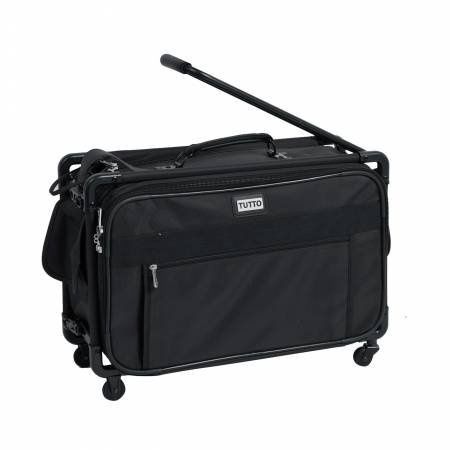 Sewing Machine Case Wheeled Black 22" Large Tutto