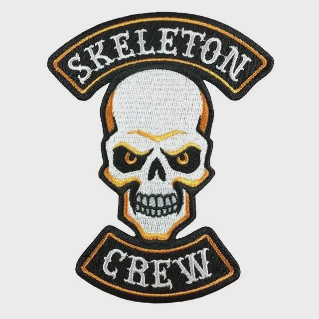 Skeleton Crew Embroidered Patch Monsterologist