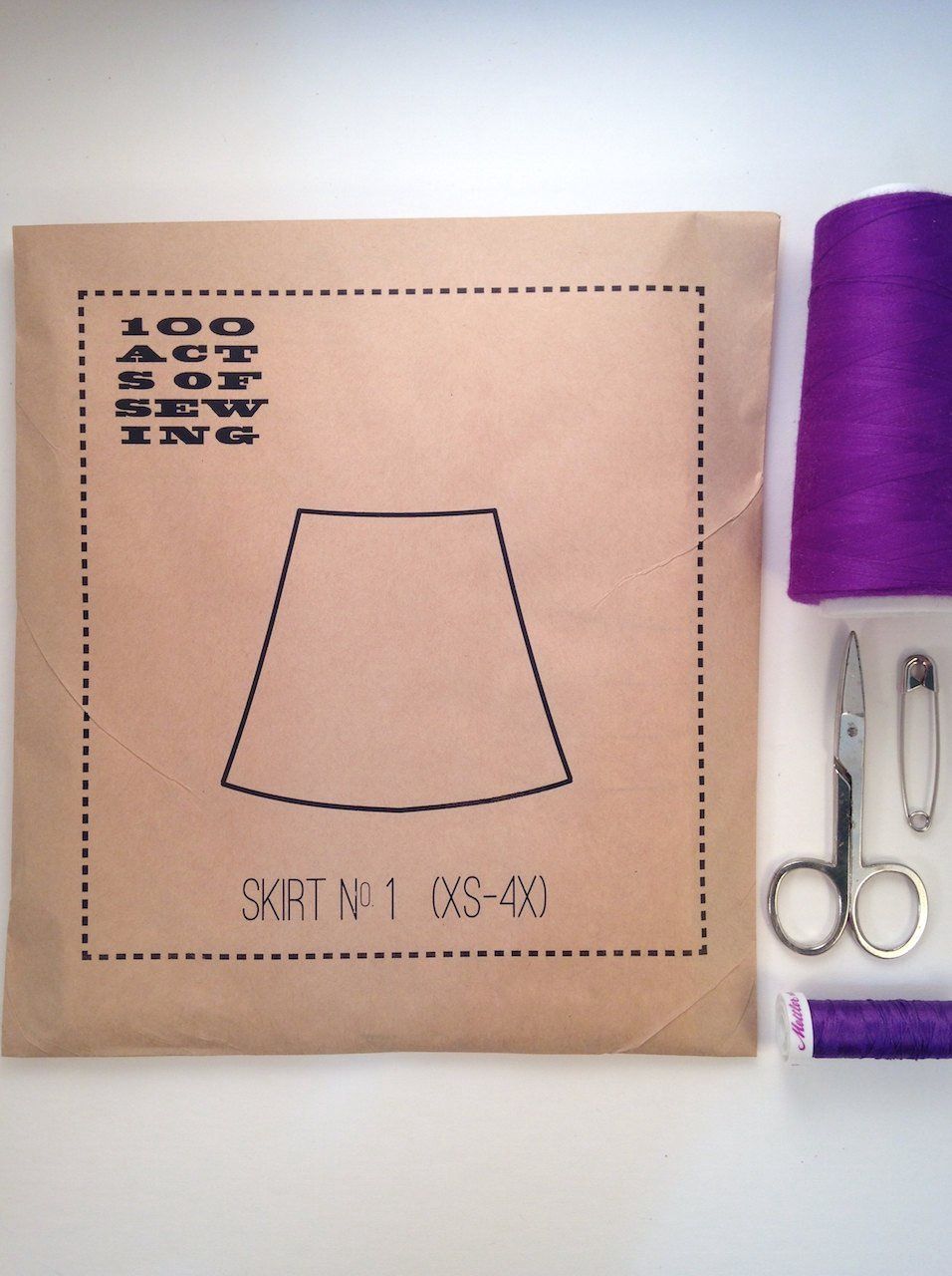 Skirt No. 1 Pattern - 100 Acts of Sewing